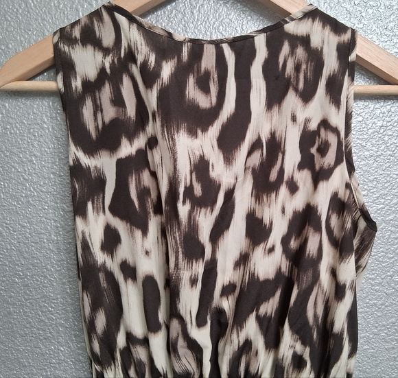 NWT Soprano Faux Wrap Animal Print Mini Dress    Size S - Picture 11 of 14